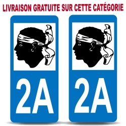adhésif autocollant plaque départements